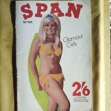 Span  Vintage Magazines  Non Full Nudity  issues number 184