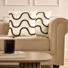 OHS Tufted Waves Cushion