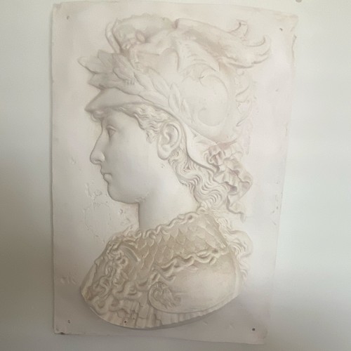 White plaster classical female - plaster,