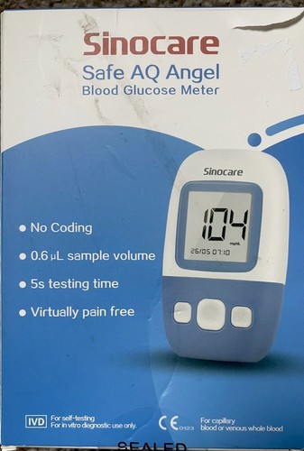 Sinocare blood glucose - blood,