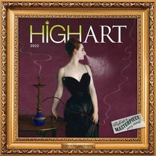 2022 High Art Wall Calendar