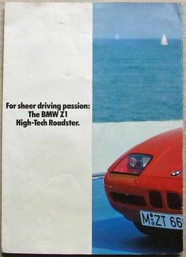 Bmw roadster car - z1, sales
