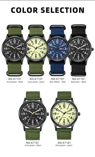 Military style field watch - military,