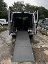 WAV Disabled vehicle ramp, seats and wheelchair fixings