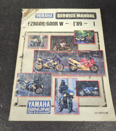 Yamaha fzr600 genuine service - yamaha,