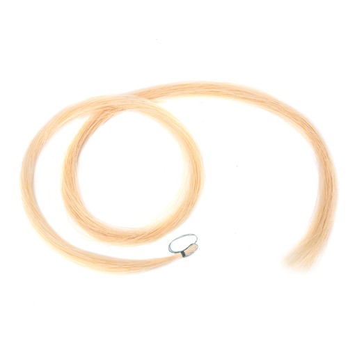 White violin bow hair - white,