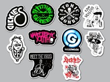 Punk Vinyl Sticker Lot (10