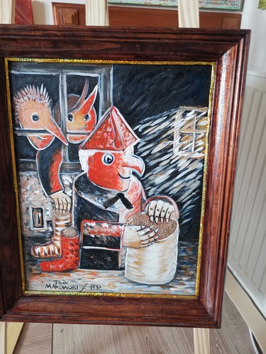 Original signed oil - original,