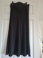 Black Satin Midi Skirt Size S From H&M Brand New Condition Never Worn