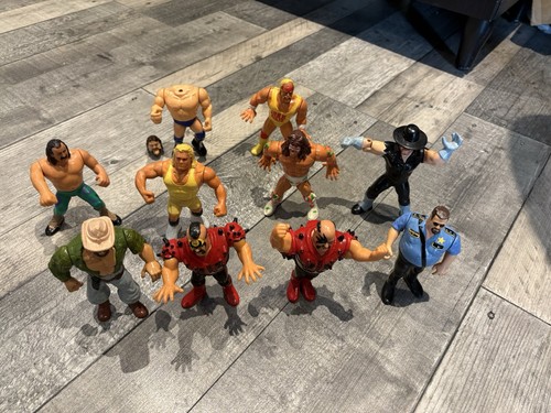 Hasbro wwf figures - figures, vintage