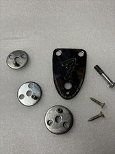 Vintage 1970s Fender Genuine 3 Bolt neck plate No Serial Number