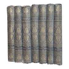 Vintage Cassell's Book of Knowledge 7 Vol Set Encyclopedia Children NOT COMPLETE