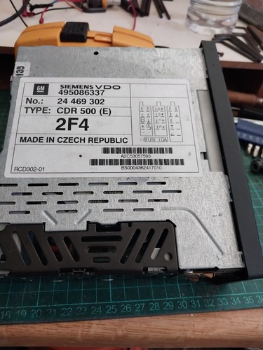 Siemens vdo cdr 500 - 500, radio