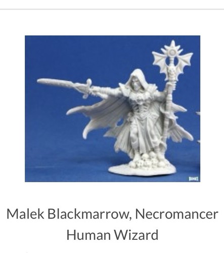 Reaper bones miniatures malek - reaper,