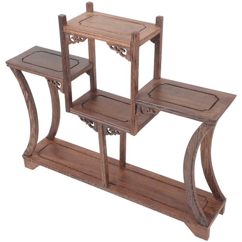 Wood display rack - ,