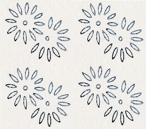 Vintage embroidery transfer - vintage,