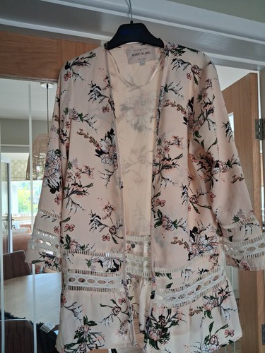 River island ivory floral lace - ivory,
