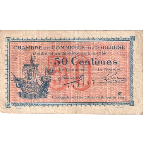 France toulouse 50 centimes - toulouse,,