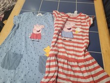 2 x Peppa Pig Dresses H&M Agr 4 - 6