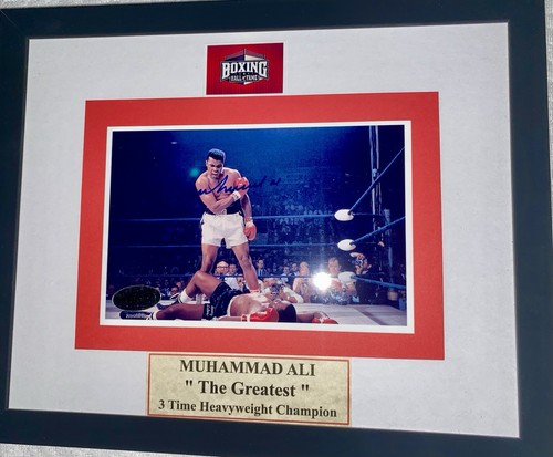 Muhammad ali signed - muhammad, (coa)