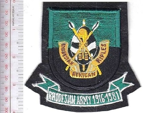 Rhodesia army rhodesian - rhodesia,