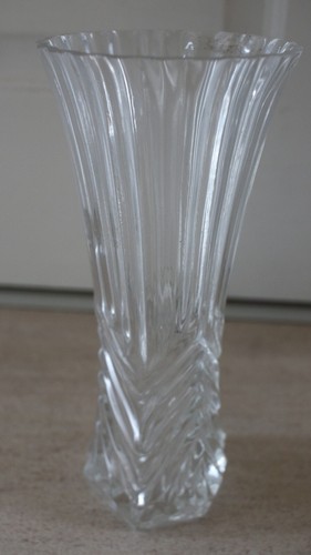 Glass clear vase - clear, 💎