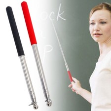 5ft Flagpole Stainless Steel Flag Pole Telescopic Portable Rubber Sleeve Handle