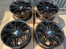 Genuine BMW 17" 207M Alloy Wheels: Gloss Black 1 & 2 SERIES F20 F21 F22 F23