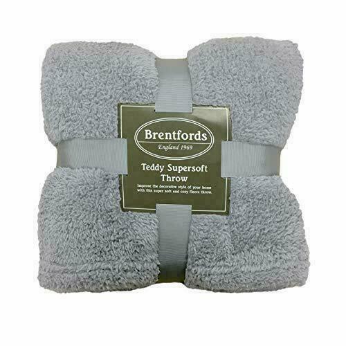 Brentfords teddy fleece throw - brentfords,