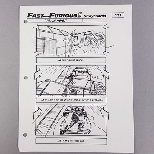 Fast furious five storyboard - fast,