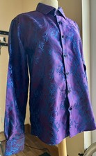 Barry Wang Mens Silk Paisley
