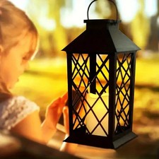 Outdoor Garden Party Decorations – Hanging LED Flameless Candles & Lanterns 