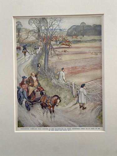 Fox hunting picture 1932 - -,