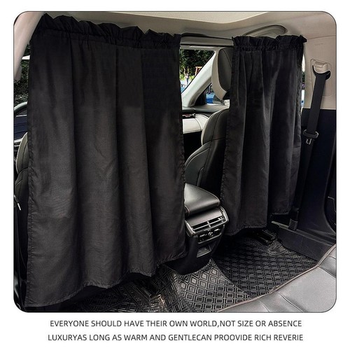 Rear door privacy curtain - door,