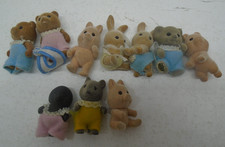 Sylvanian Families Miniature And Mixed Animal Job Lot Pigs Mole Rabbits Mice
