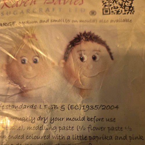 Karen davies face head mould - karen,