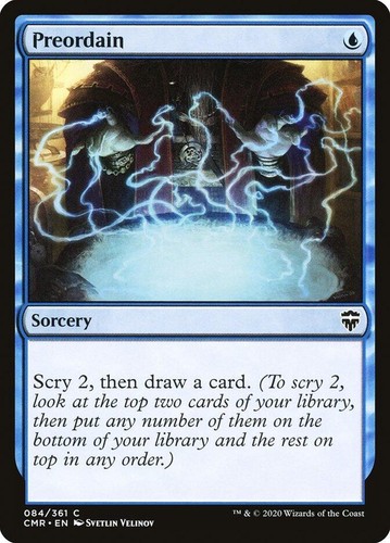 Preordain commander - preordain,