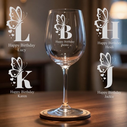 Personalised engraved wine - personalised,