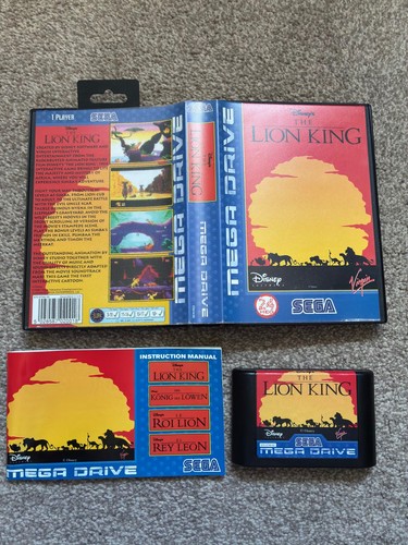 The lion king sega mega - king,