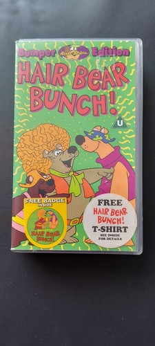 Hair bear bunch vhs - bear,