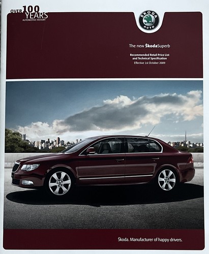 2009 skoda superb - 2009, pricing