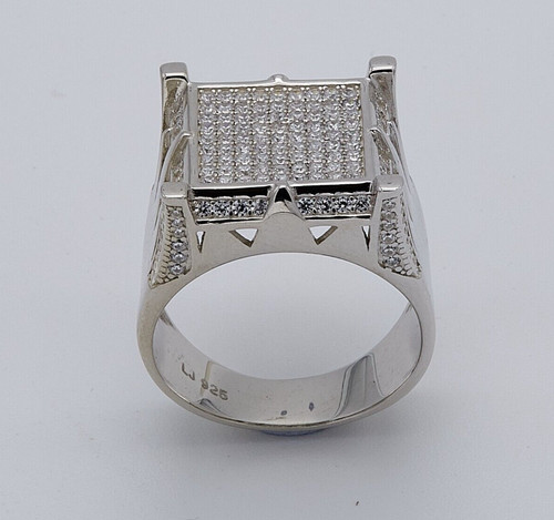 925 solid sterling silver mens - silver,
