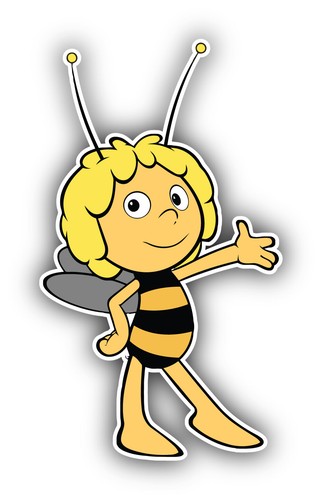 Maya the bee - bee, sticker