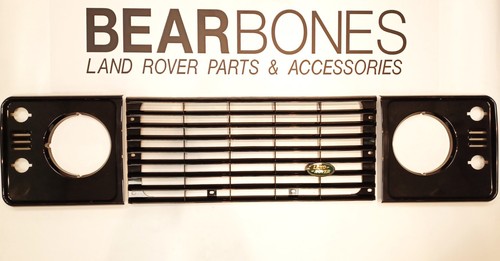 Black gloss grille defender - black,
