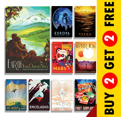 Nasa space travel posters - nasa,