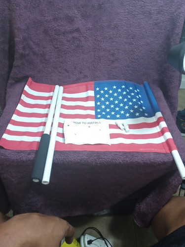 Setypary usa boat flag - boat, 12x18