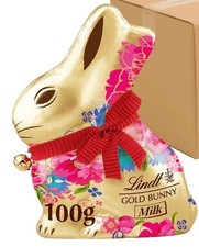 Lindt 100g GOLD Flower BUNNY