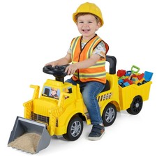 Costway ride excavator kids - ride,