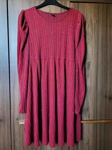 Woman burgundy ribbed - ,