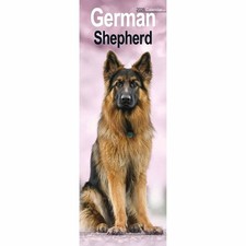 German Shepherd Slim Calendar